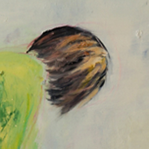 sieben sonnen, 2014, Öl auf Leinwand, 160 x 130 cm
