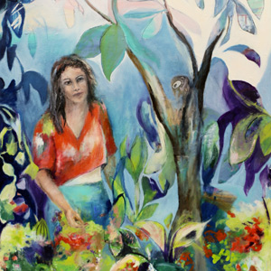 songline, 2025 Öl auf leinwand, 120 x 100 cm
