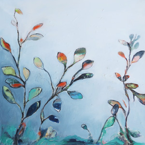 juwelen, 2025 Öl auf leinwand, 40 x 40 cm